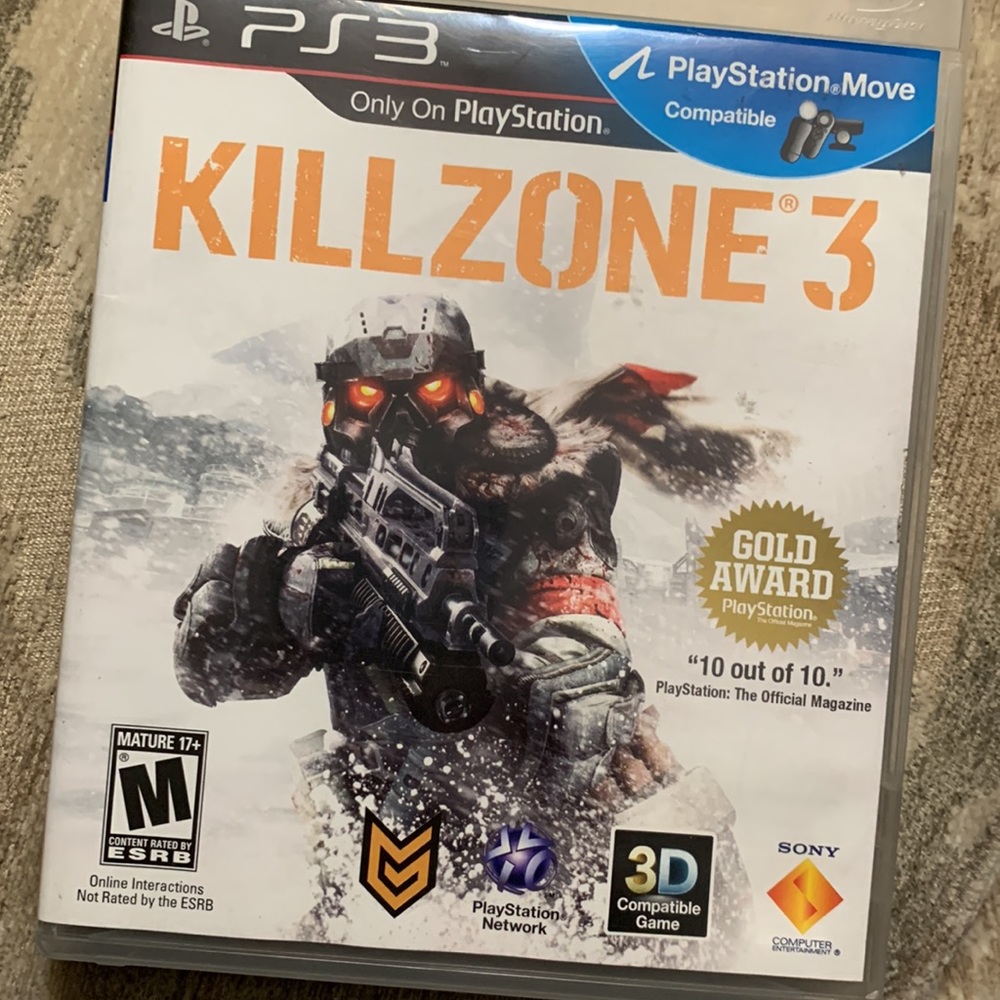Killzone 3 PS3 game